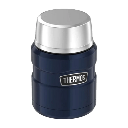 THERMOS ÇELİK YEMEK TERMOSU LACİVERT 0.47L